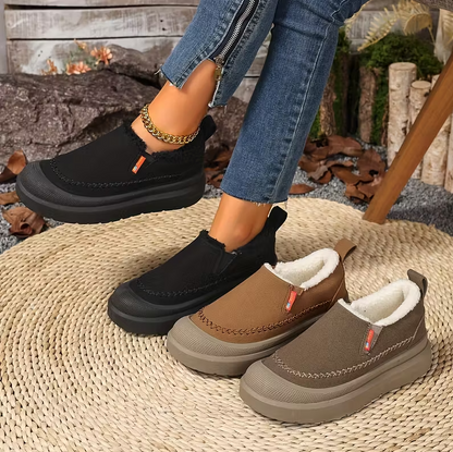 AutumnEase™  Women’s Cozy Fall Comfortable Walking Slip-on Shoes