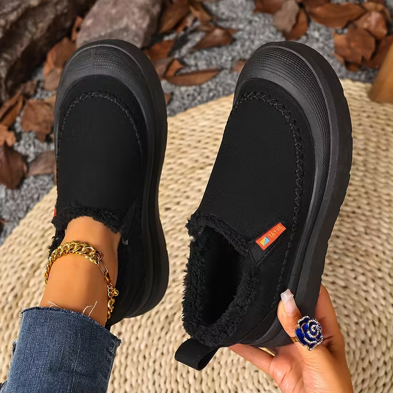 AutumnEase™  Women’s Cozy Fall Comfortable Walking Slip-on Shoes