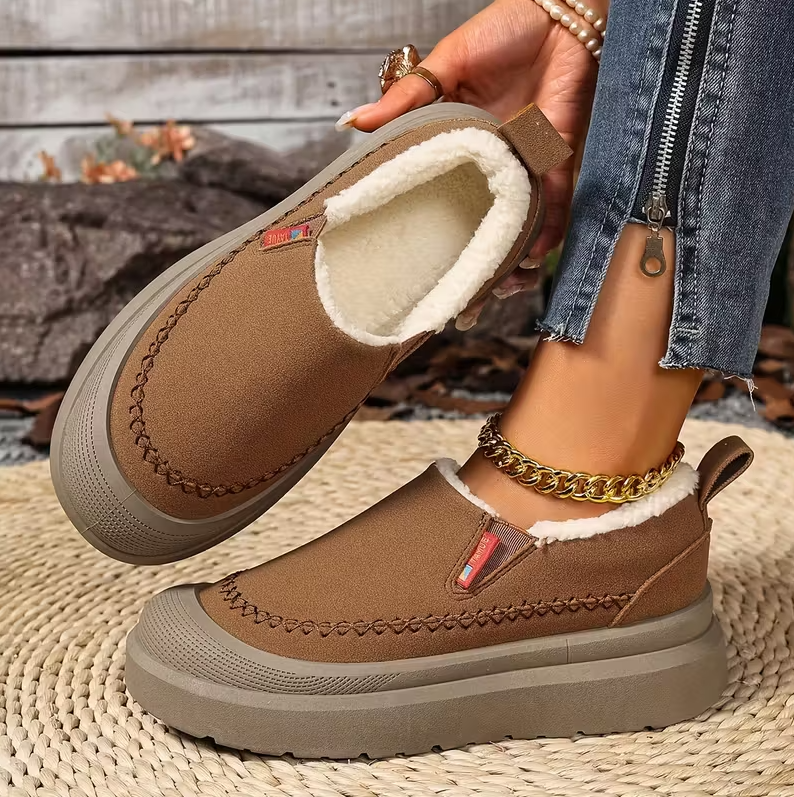 AutumnEase™  Women’s Cozy Fall Comfortable Walking Slip-on Shoes