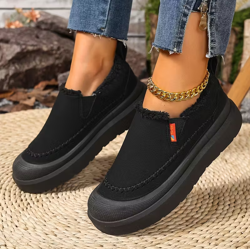 AutumnEase™  Women’s Cozy Fall Comfortable Walking Slip-on Shoes