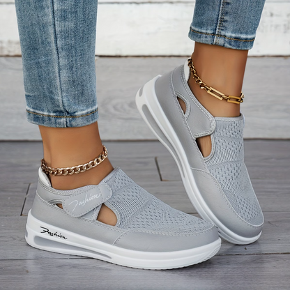 Women's Orthopedic Breathable Slip-On Walking Shoes, Mary Jane Hybrid Sneakers