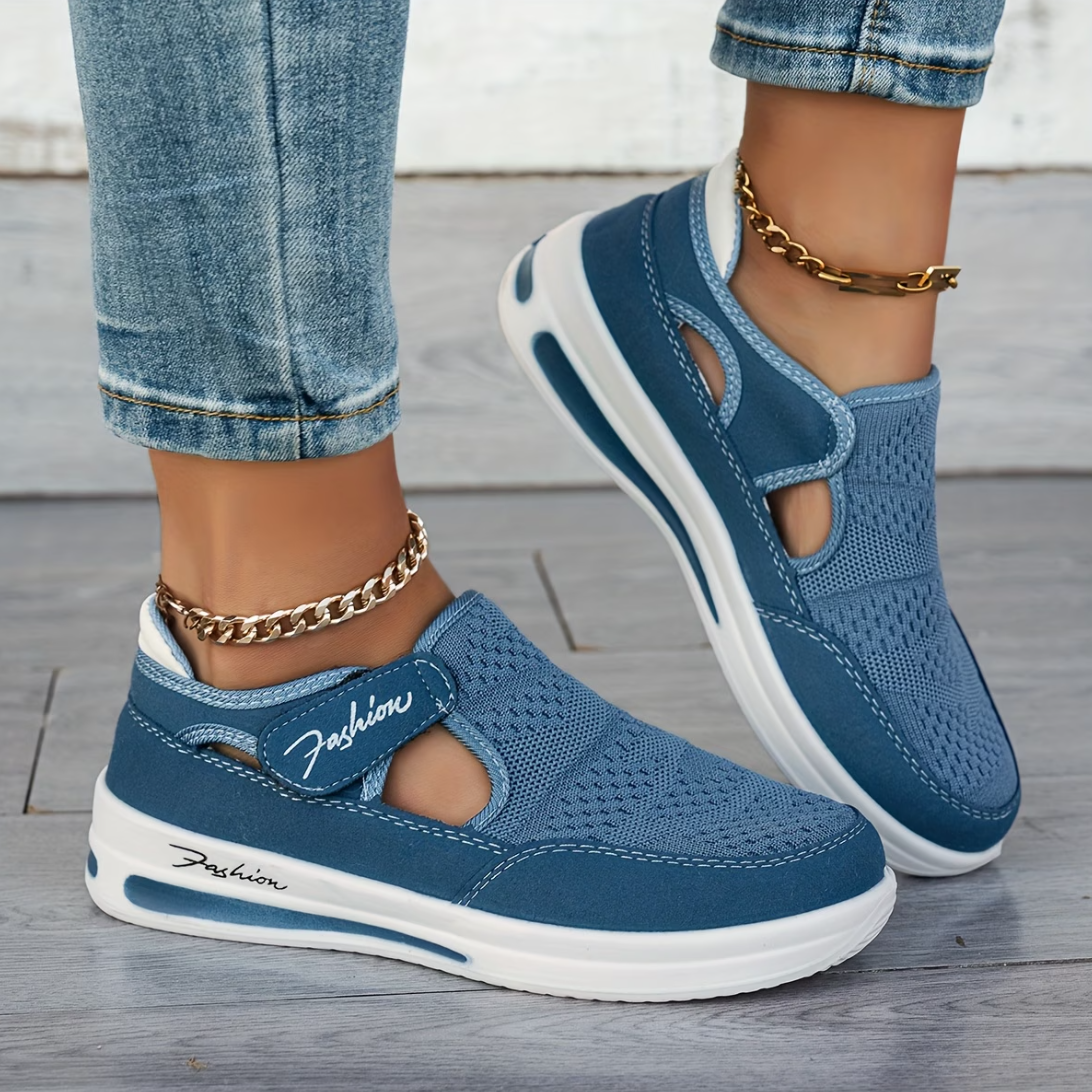 Women's Orthopedic Breathable Slip-On Walking Shoes, Mary Jane Hybrid Sneakers