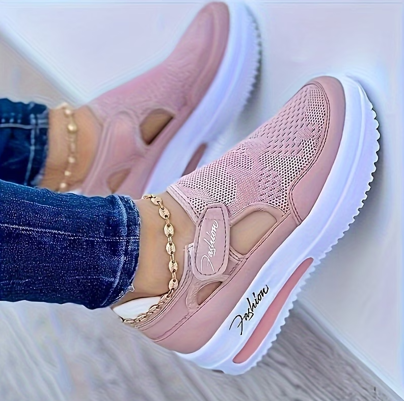 Women's Orthopedic Breathable Slip-On Walking Shoes, Mary Jane Hybrid Sneakers