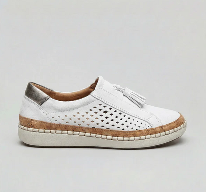 Women Hollow-Out Round Toe Orthopedic Walking Shoes