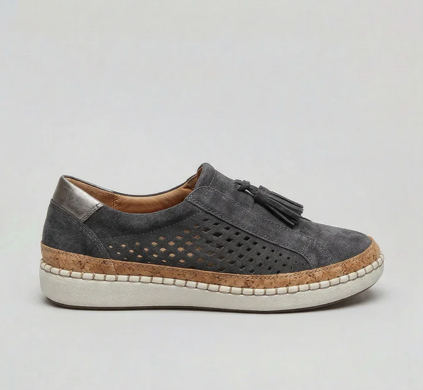 Women Hollow-Out Round Toe Orthopedic Walking Shoes