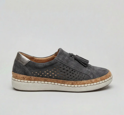 Women Hollow-Out Round Toe Orthopedic Walking Shoes