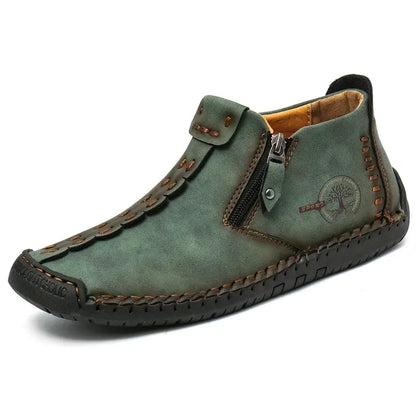 New Arrival Sale 50% Off🔥Men’s Classic Orthopedic Leather Ankle Boots – All-Season Comfort, Handcrafted Style