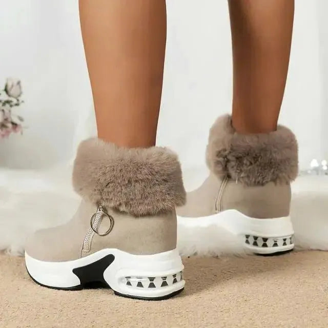 🎄Early Christmas Sale 50%❤️ Women's Warm Orthopedic Platform Boots